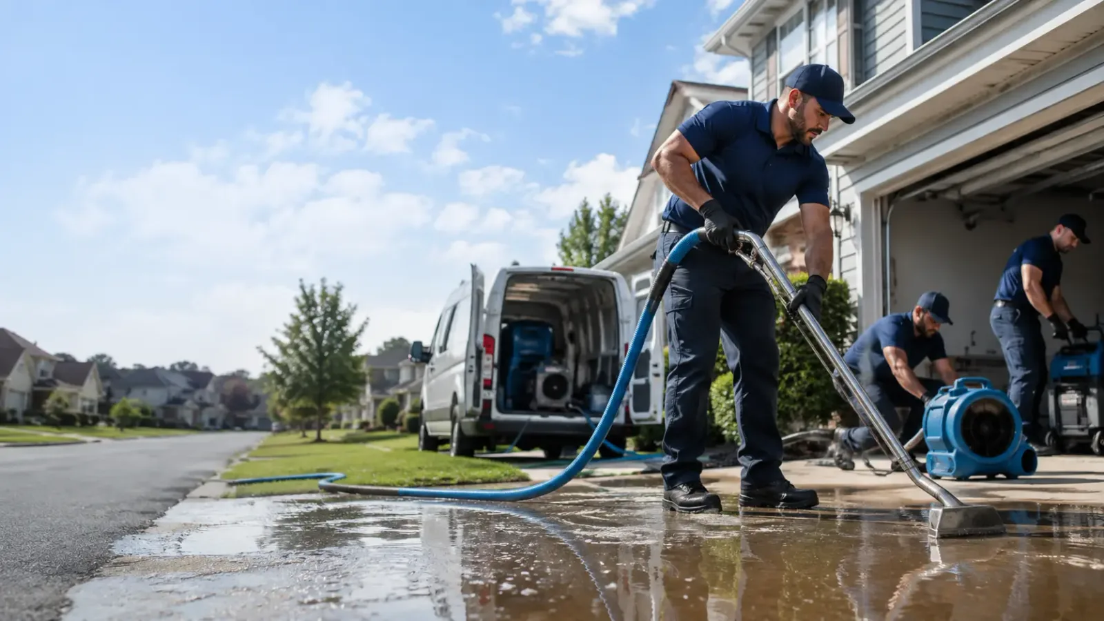 Flood Damage Restoration in Grandview, IN